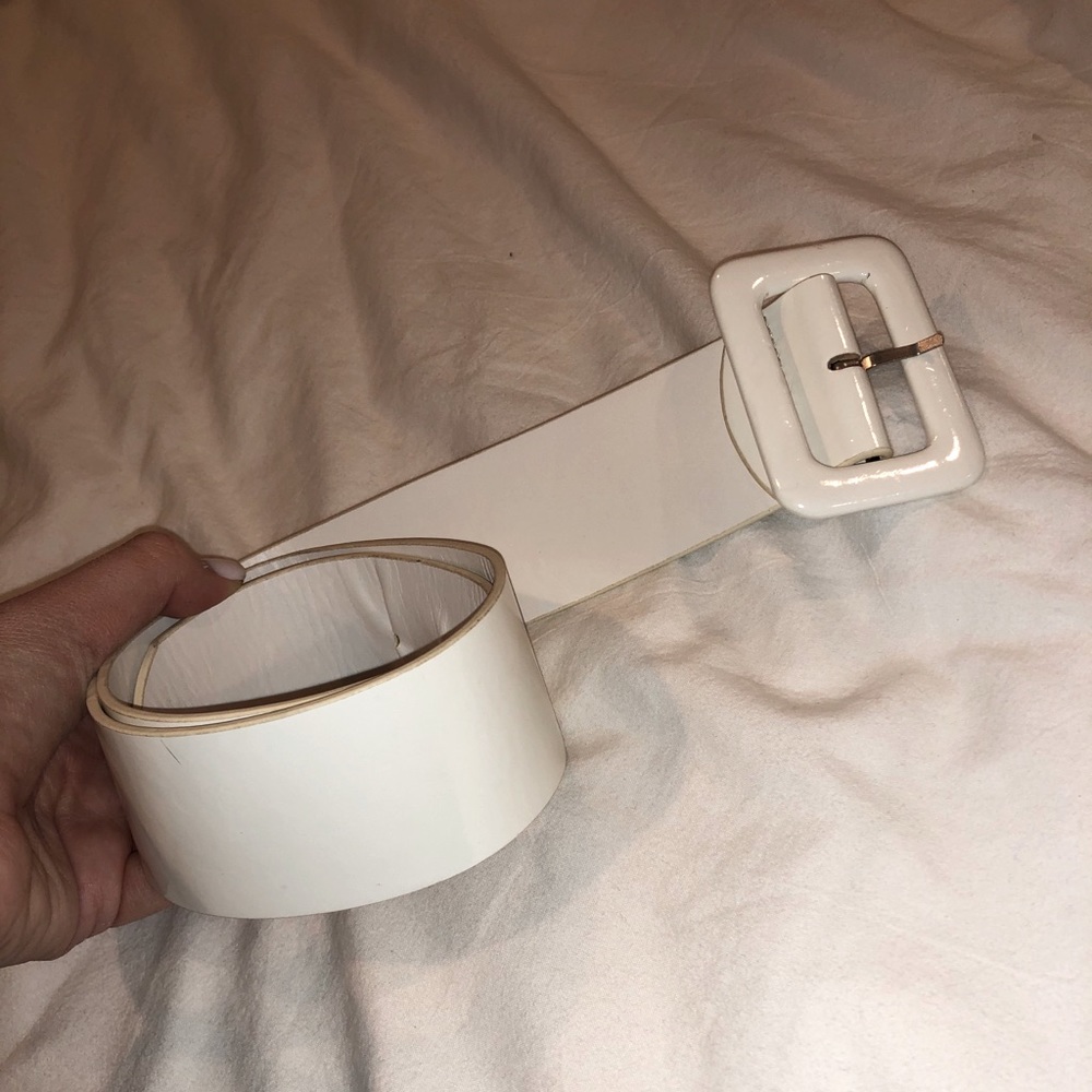 Thick White Belt🤍